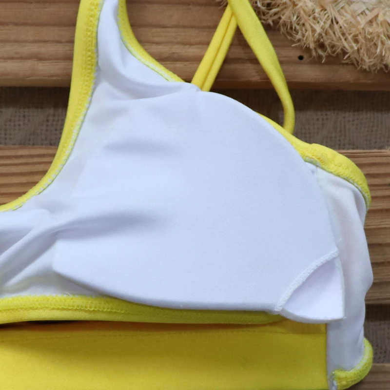 Riseado Cut Out Bikinis Set 2020 Swimwears Women Swimsuits High Cut Bikinis Sexy biquini Strap Beachwear Lace Up Bathing Suit