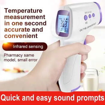 

Forehead Non Contact Infrared Baby Thermometer LCD Body Temperature Fever Digital IR Measurement Thermometer