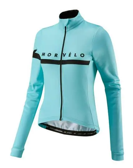 Morvelo осень длинный рукав Pro Велоспорт Джерси Женская одежда для велогонок спортивная одежда ретро велосипедный костюм, трико униформа - Цвет: 07
