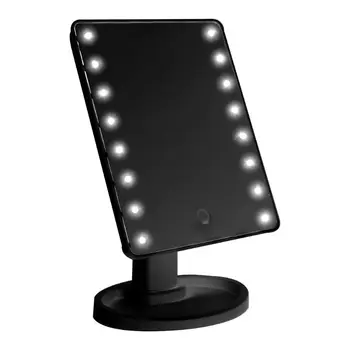 

Personal Touch Screen Makeup Mirror with Light Desktop 360° Rotatable Make Up Mirror