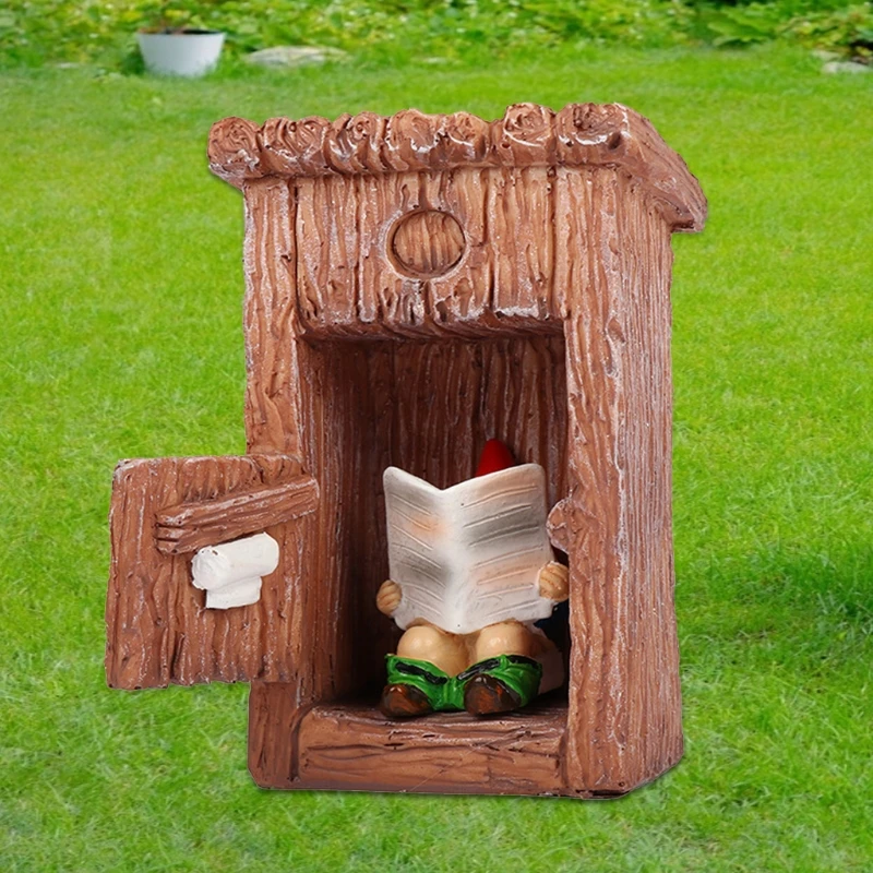 Garden Dwarf Statue Resin Dwarf Statue Carrying Naughty Garden Gnome