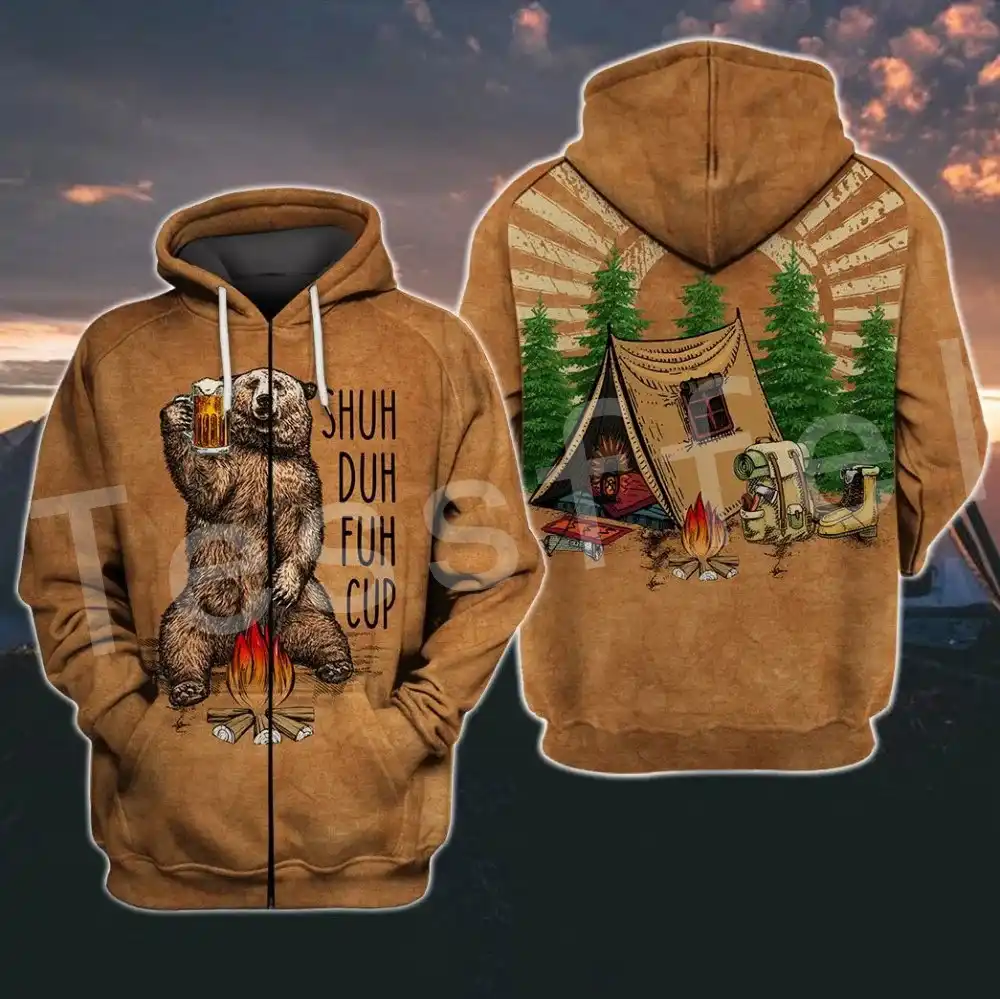funny camping sweatshirts