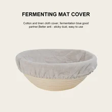 Круглые формы брожения ротанга корзина страна Хлеб Багет Тесто Banneton Brotform доказательство корзины