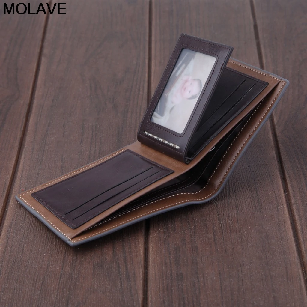 Molave кошелек, Ретро стиль, мужские короткие кошельки на молнии, кошелек для монет, сумка, сплошной цвет, много держателей карт, сумочка, клатч, carteira masculina