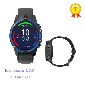 

new design dual camera 4g video call Smart Watch Fitness Watch 2019 Color Screen Intelligence android sport Health Bracelet