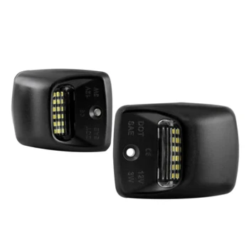 

2 Pcs LED Bumper License Plate Lights Lamps for Toyota Tacoma 2005-2015