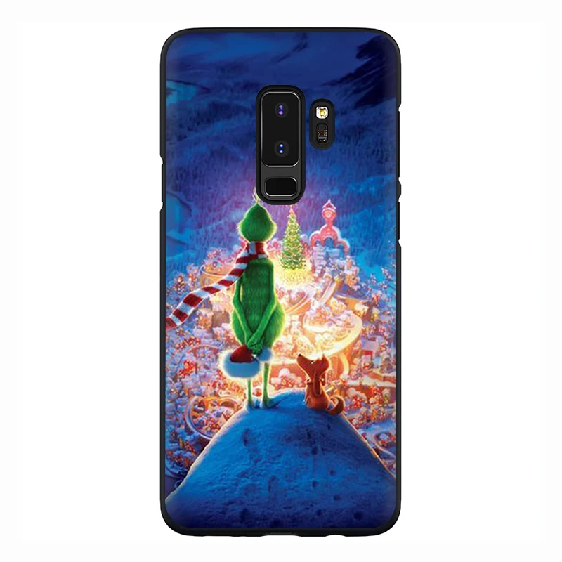 EWAU Монстр Гринч силиконовый чехол для телефона для Samsung Galaxy S6 S7 край S8 S9 S10 плюс S10e Note 8, 9, 10, M10 20 30 40 - Цвет: B9