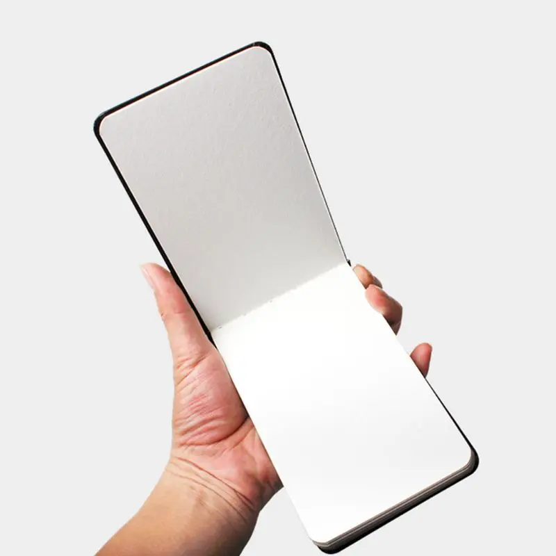 Портативный A6 PU кожаный чехол альбом для акварельных красок бумага ручная роспись эскиз путешествия художественные принадлежности
