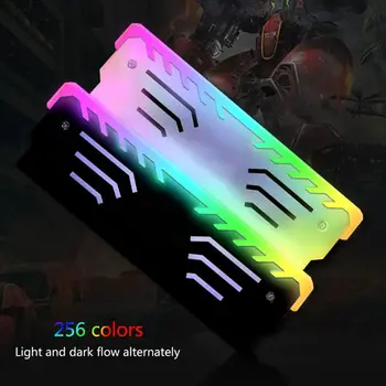 

Memory-RAM RGB Cooler Heat Sink Cooling Vest for DIY PC Game MOD DDR DDR3 DDR4 Accessories