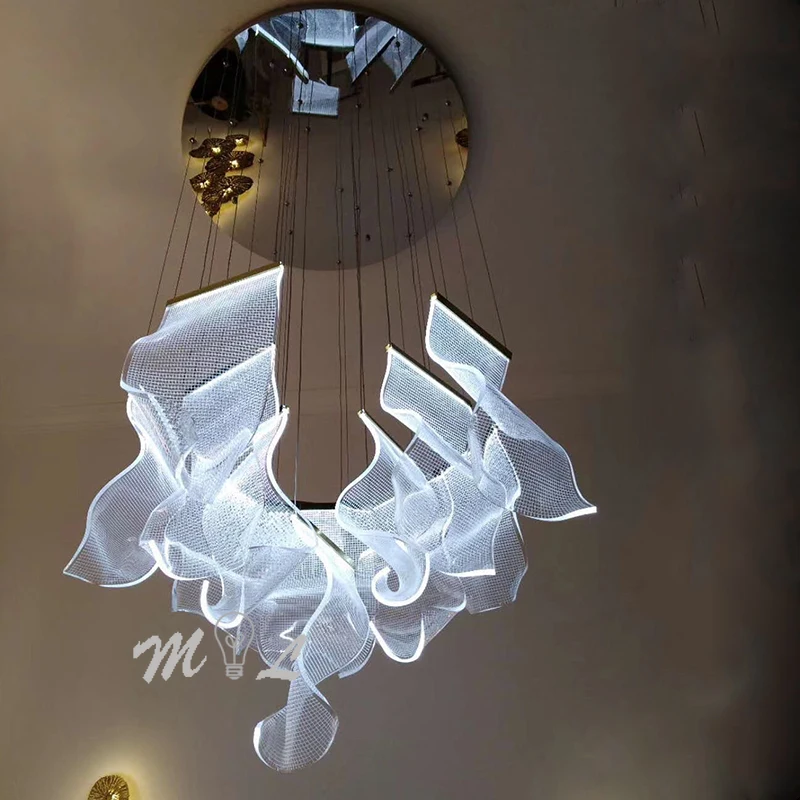Современные новые светодиодные настольные лампы для гостиной неправильной формы акриловый лист рядом с лампой для спальни домашний декоративный креативный Настольный светильник