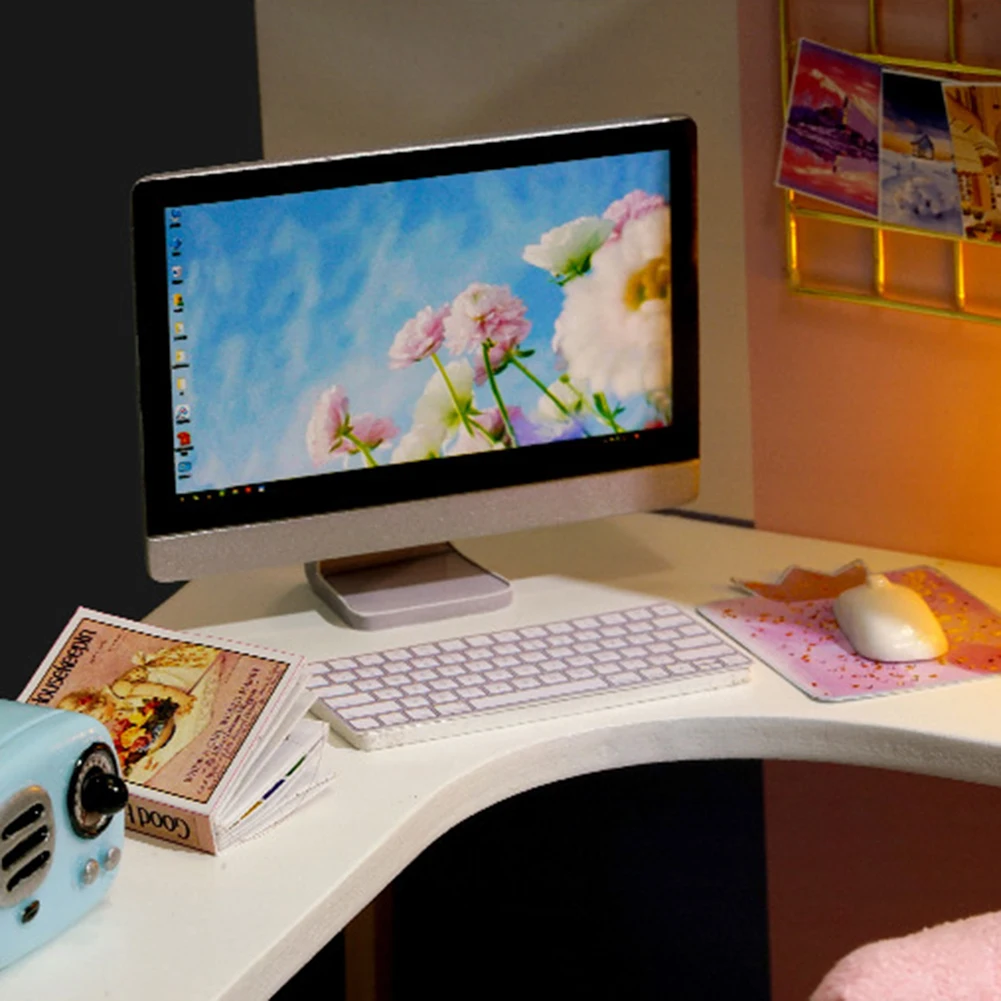 DIY 3D миниатюрный светодиодный деревянный кукольный домик модель головоломка ремесло игрушка День рождения Рождество Кукла аксессуары подарки мебель чехол