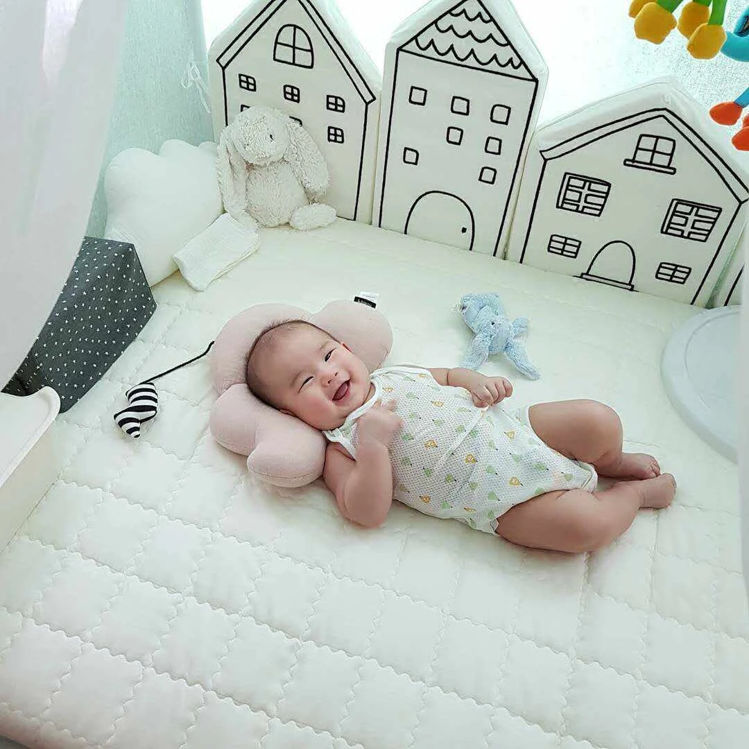 Best Buy Bedding-Set Crib-Protector Bumper-Sides Room-Decoration Baby Bed In-The-Crib Nordic Kids lbQKMOylow6