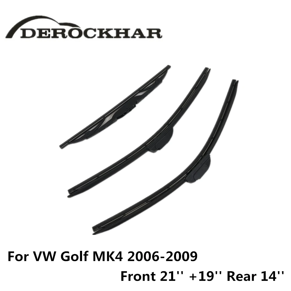 DEROCKHAR 21 ''+ 19'' + 14 ''мягкие резиновые бескаркасные Bracketless ветровое