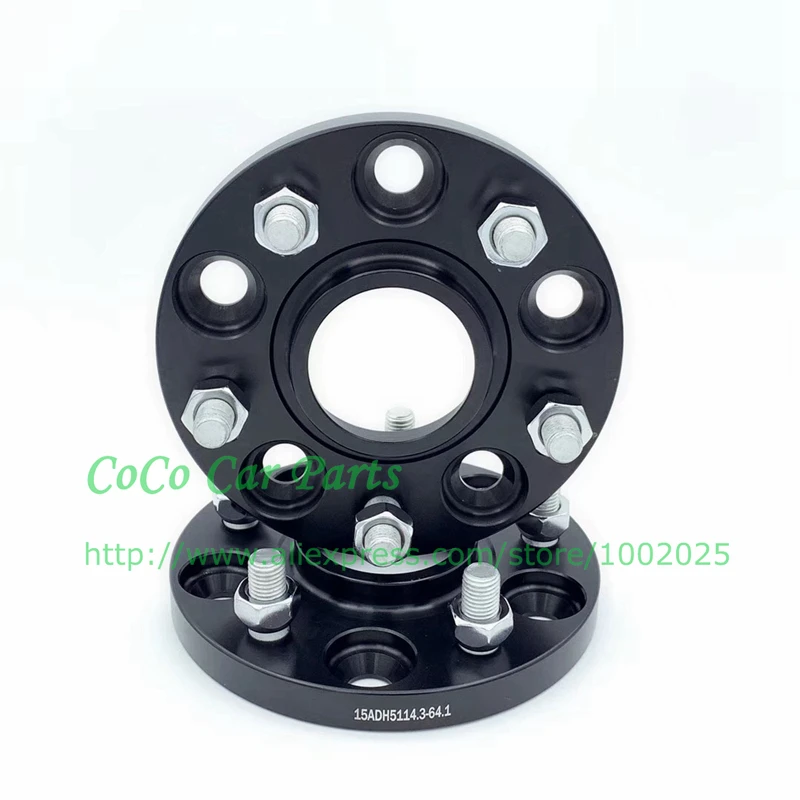 2шт 15 мм hubtric PCD 5X114 3 CB 64 1 шина Расширенная фланец колесная Проставка для Honda |