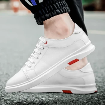 

Fashion Mens Shoes breathable genuine leather Casual Outdoor Low Flats Men Casual Shoes Sneakers men zapatos de hombre