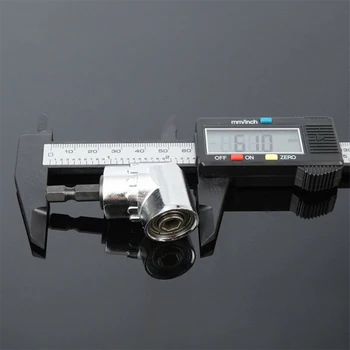 

Right Angle Drill Adapter Connect Shank Impact Driver Extension Hex Bit Bend 4pcs/set Y