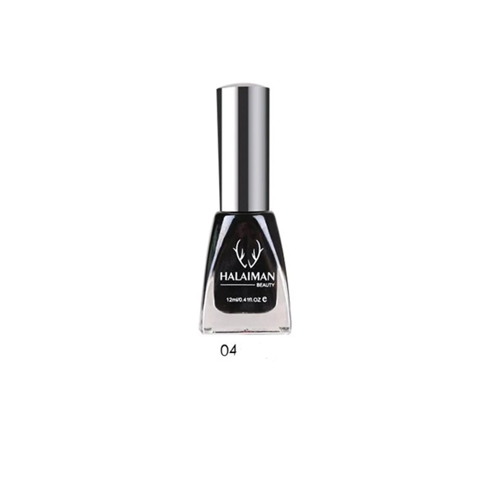 4 Newest12ML лак для ногтей Morandi цвет Быстросохнущий долговечный DIY блеск лак для ногтей замачиваемый Маникюр Блестящий лак для ногтей гель - Цвет: 4