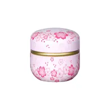 Мини жестяная коробка для хранения чая, кофе, конфет, круглый чехол, контейнер для свадебной вечеринки K4UA