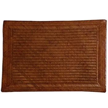 

Handmade Big Lacquered Bamboo Tea Mat Big Lacquered Handmade Tatami Mat for Making Tea