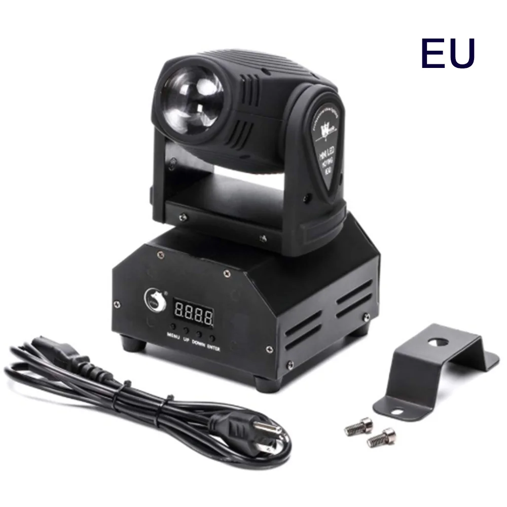 Профессиональные вращающиеся лампы для сценического освещения 50 Вт RGB светодиодный сценический свет с 7 моделями управления DJ Дискотека света вечерние танцевальные бар украшение для паба