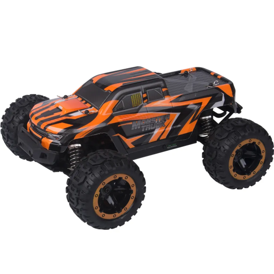 1/16 масштаб 4WD RC модель автомобиля с дистанционным управлением RC390 щеточный мотор 2435 бесщеточный высокоскоростной гоночный внедорожный большой игрушечный автомобиль грузовик