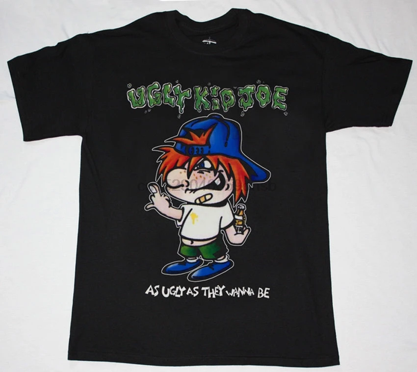 

Ugly Kid Joe As Ugly As They Wanna Be91 Hard Alternative Rock New Black T-Shirt