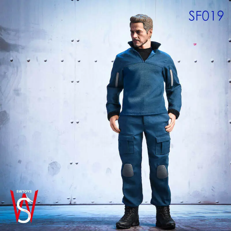 1/6 SWTOYS SF019 Мстители 4 Тони Железный человек подвижная Коллекционная кукла Фигурка модель