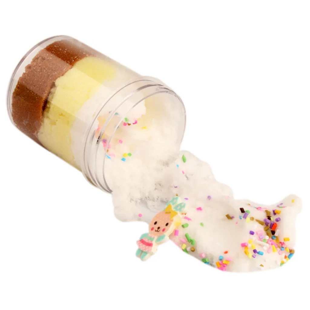 Rabbit Fluffy Cloud Slime Stress Relief Toys Charms Slime Fluffy Light Soft Polymer Scented Sludge Toy #B