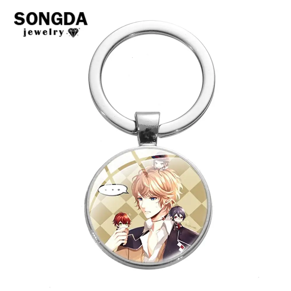 SONGDA аниме DIABOLIK брелок для влюбленных Komori Yui аято из Kanato Laito Azusa Shu ouma художественная
