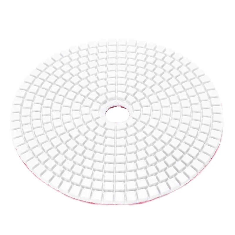 5 дюймов 125 мм влажные Алмазные полировальные колодки мрамор гранит крупы