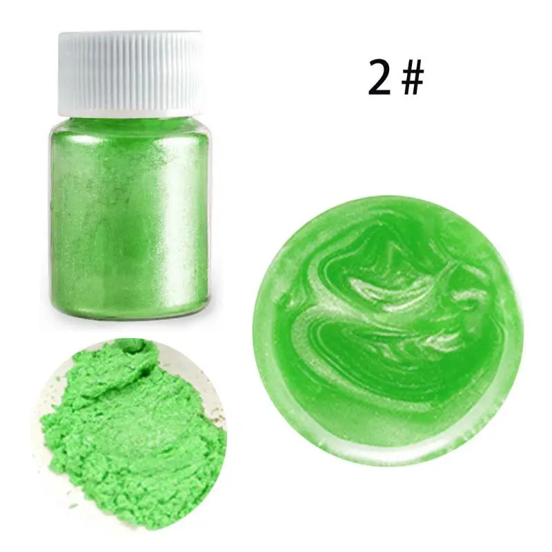 Перламутровые пигменты Aurora Resin Mica 21 цвет создание ювелирных изделий | Украшения и
