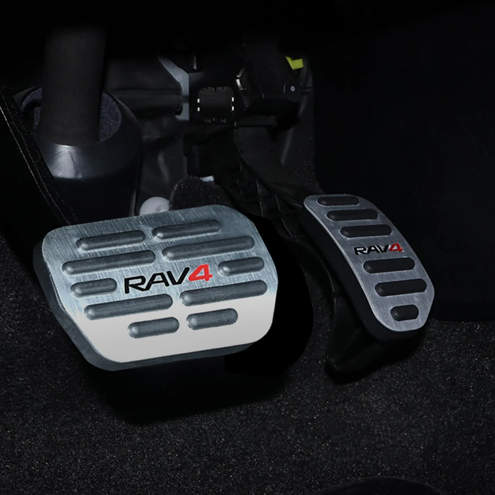 

For TOYOTA RAV4 car pedal fuel set gas fuel performance aluminium alloy accelerator foot rest modified pads transmission