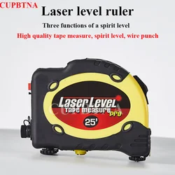 Upgrade Multipurpose laser level line lasers Horizon Vertical Measure Tape Aligner Bubbles Ruler Measuring diagnostic-tool