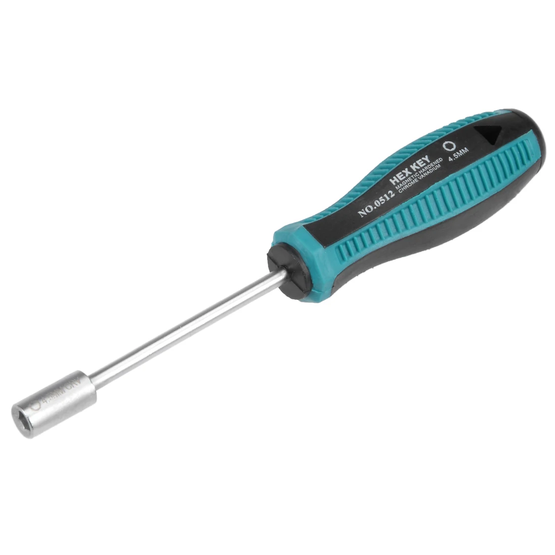 

uxcell 4.5mm Non-Magnetic Tip Six Point Hex Nut Driver with 3 Inch Round Shaft