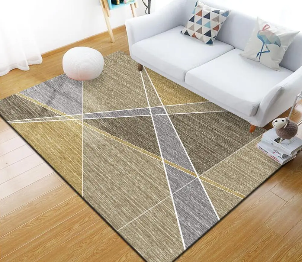 Model 11 Simple Bedroom Carpet Nordic Style Large Area Rugs Floor Mats Soft Rug Home Decor Carpet Child Baby Activity Play Rug - Цвет: Model 11