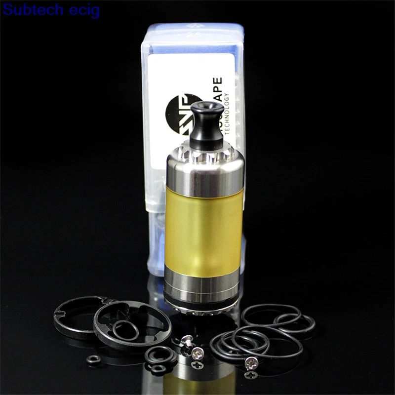 Новейший SXK Стиль Swiss Vape SVT TELL MTL RDTA RDA атомайзер бак 22 мм Диаметр 6 Дизайн воздушного