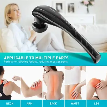 

Body Massage tool Exercising Muscle Electric Massager Neck Back Slimming Shaping Handheld Massager Deep Tissue A4