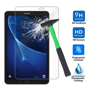 

For Samsung Galaxy Tab A (2016) 7.0" T280 T285 T587 Screen Protector 9H LCD Tempered Glass for Samsung Tab A6 10.1 SM-T580/T585N