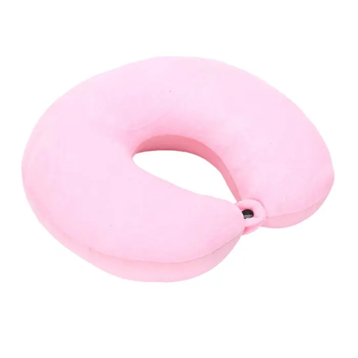 U Shaped Travel Pillow Particles Neck Car Plane Pillows Soft Cushion Home Outdoor Textile JAN88
