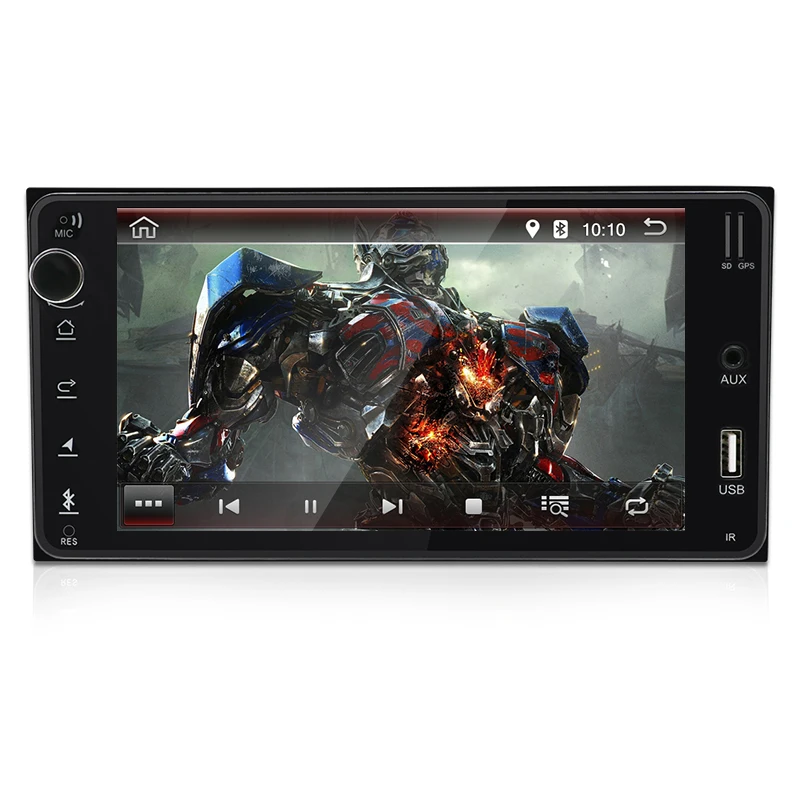 7" Android 9.0 Car Radio For Toyota 2 din Universal Multimedia Player 8 core 4+32GB Audio 4+64G Stereo | Автомобили и
