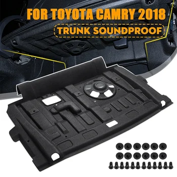 

Car Rear Trunk Soundproof Cotton Mat Sound Proof Deadening Protective Mat For Toyota Camry 2018 Car Accessories
