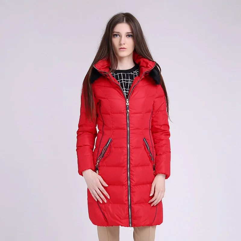 

Ruiatoo down Jacket Plus-sized European And American-Style Thick Long Women's down Jacket