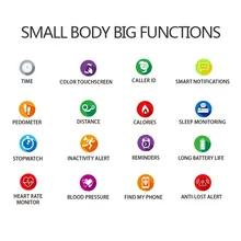 Full screen touch F9 smart watch