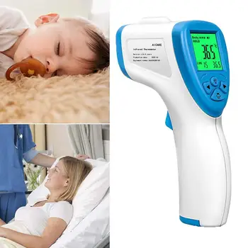 

Handheld Digital Thermometers for Kids Adults Non-contact Infrared Forehead Thermometer Temperature Meter Infrared Thermometers