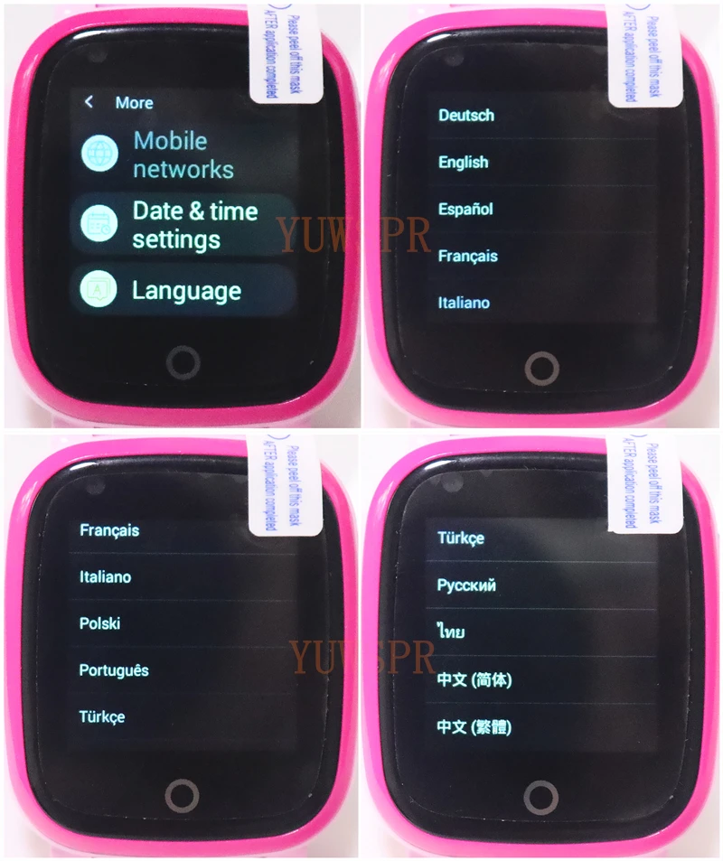 Детские Смарт часы с трекером 4G GPS LBS Wi Fi позиционирование Bluetooth IP67