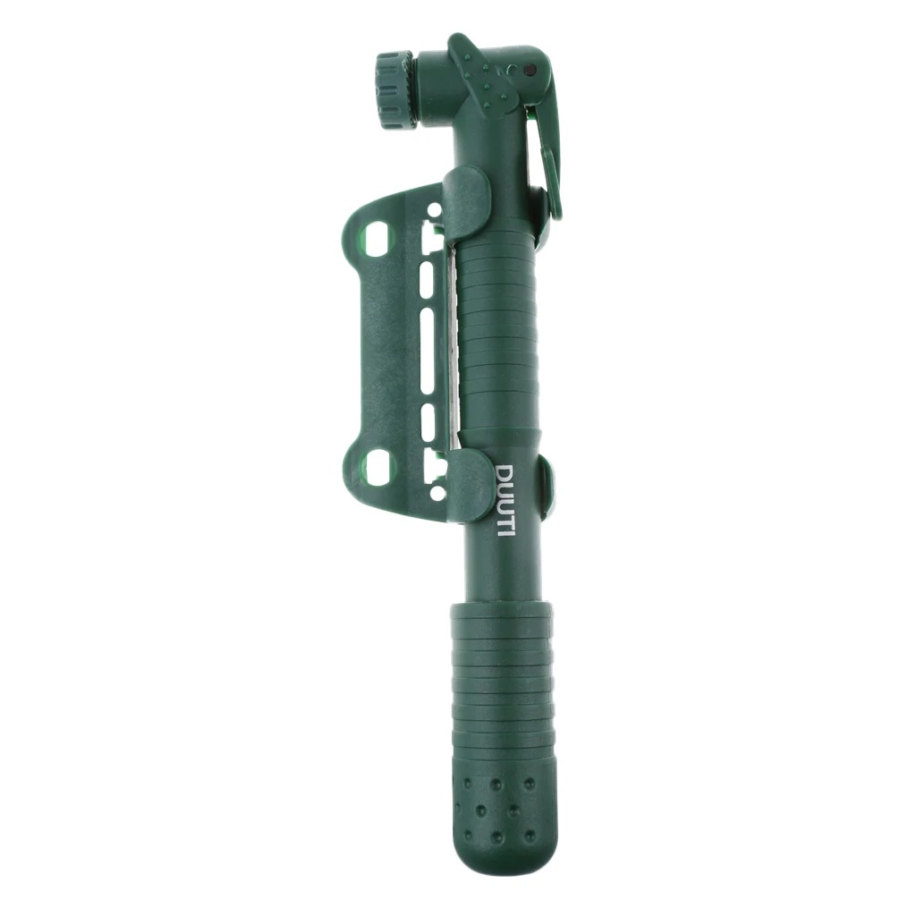 

Mini Bike Pump Presta & Schrader Dual Head, Frame-Mounted Pumps with Bracket