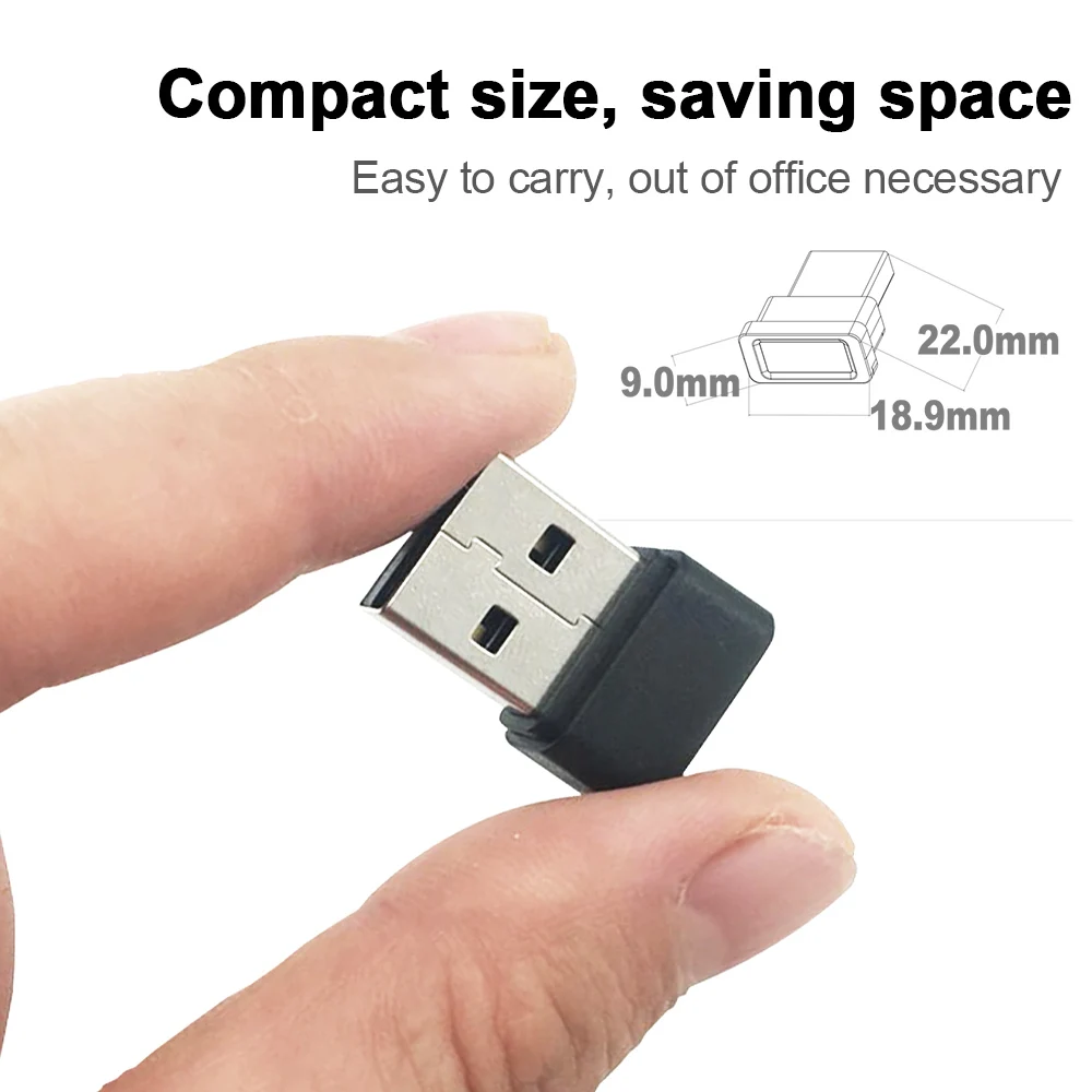 USB Fingerprint Reader Module for Windows 7、8、10 、11 Hello, Biometric Scanner padlock for Laptops & PC