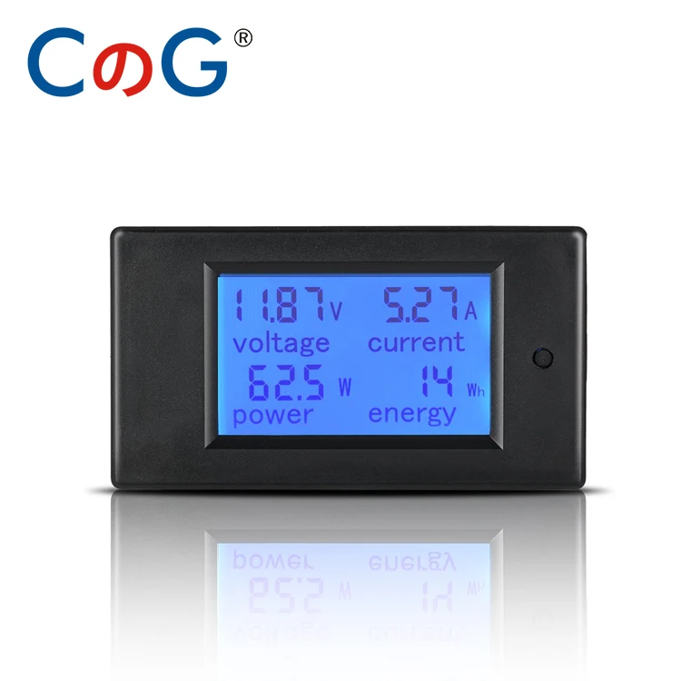 Goedkoop 20A 50A 100A Digitale Dc 6.5 100V Voltmeter Ampèremeter Lcd 4 In 1 Dc Spanning Stroom power Energy Meter Detector Amperimetro Shunt