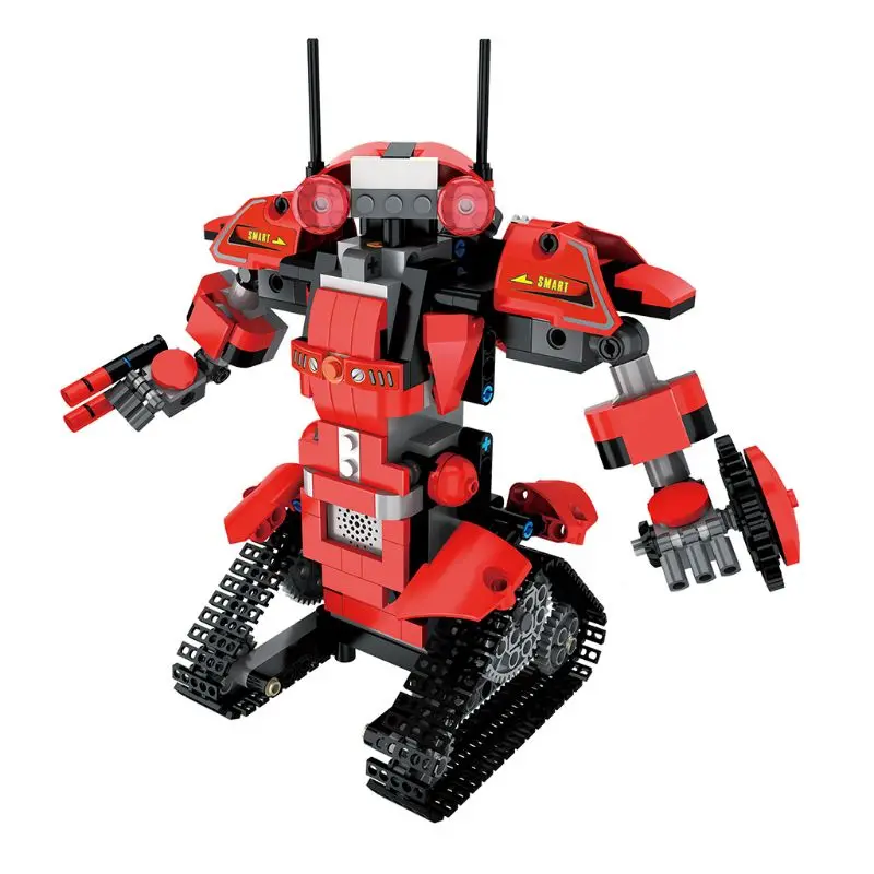 

1Set App Controlled DIY Building Block Robot Toy Educational Electric RC Robot Bricks Toys Intelligent Charging Gift for Kids