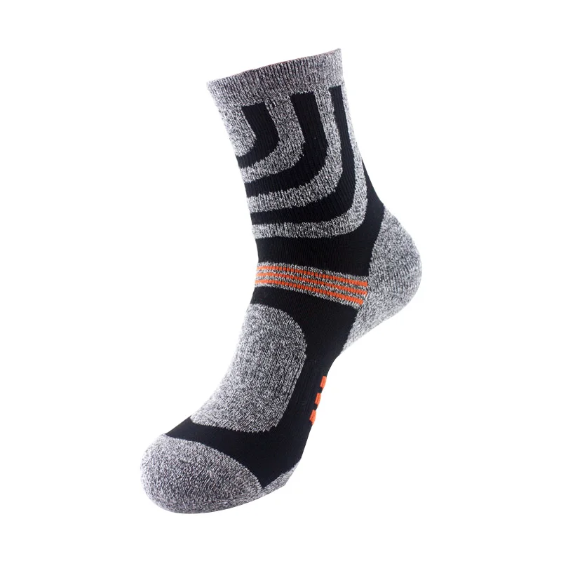 Бег походы носки комфортные Дышащие носки для улицы мужские профессиональные спортивные походные носки термо носки - Цвет: HB
